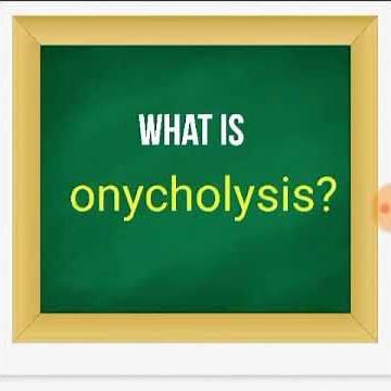 What is onycholysis?