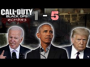 US Presidents play Black Ops Zombies (1-5)
