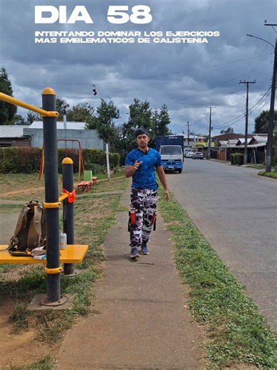 Dia 58/365: Intentando dominar el: - ​Muscle up ✅ - ​Handstand 🤸‍♂️ - ​Front lever ⛓️ - ​Full planche ✈️ - ​Back lever 🏹 - ​Pistol squat 🦵 - ​¿Crees que un año es suficiente? Acompáñame a descubrirlo. ⏳️💥 #desafio #calistenia #motivaciónfit