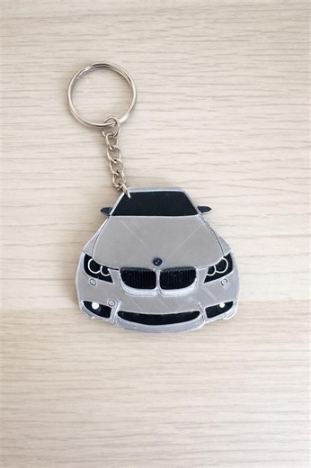 BMW E90 3 Series Keychain - Etsy