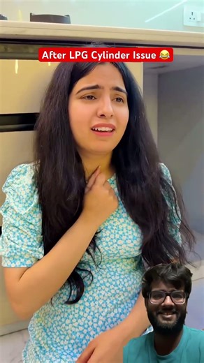 After lpg cylinder issue 😂 #comedy #funny #shorts