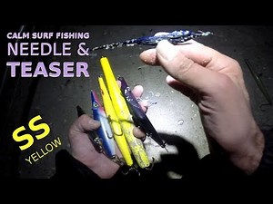 The MYSTERIOUS NEEDLEFISH LURE - Schoolie STRIPED BASS Fishing - The NEEDLE & BUCKTAIL TEASER