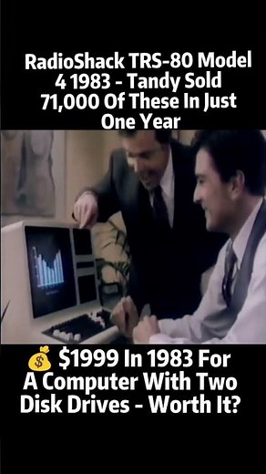 RadioShack TRS-80 Model 4 1983 - Tandy Sold 71,000 Of These In Just One Year