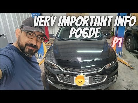 2017 Chevy Malibu P06DE ENGINE OIL PRESSURE CONTROL SOLENOID VALVE STUCK ON Part 1