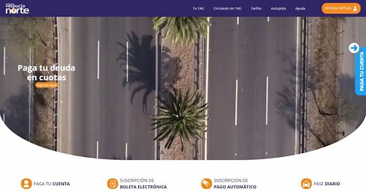 Vespucio Norte: Estado de Cuenta y Pago En Línea