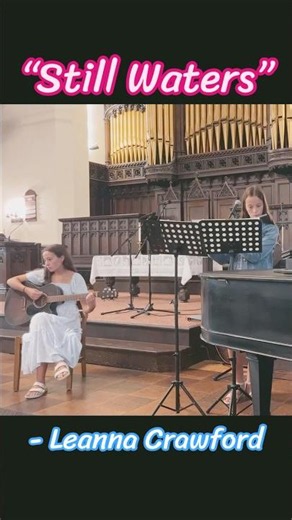 Lydia, Eleni & Maria Perform “Still Waters Psalm 23” at the Fall Piano Recital