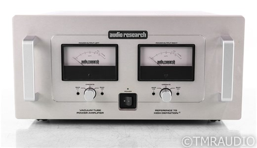 Audio Research Reference 75 Stereo Tube Power Amplifier; Ref 75; Silver