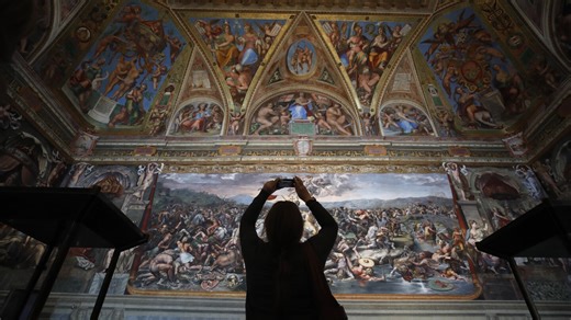 Vatican unveils last of restored Raphael Rooms after 10-year cleaning that yielded new discoveries