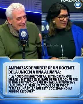 AMENAZAS DE MUERTE DE UN DOCENTE DE LA UNICEN A UNA ALUMNA: