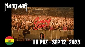 SEP 12, 2023 – La Paz, Bolivia - Teatro al Aire Libre Jaime Laredo Bolivia's #Manowarriors, it's time to dust off your vests and prepare for our epic arrival! 🤘🎶🇧🇴 #Manowar #manowarfans #manowarrior | MANOWAR