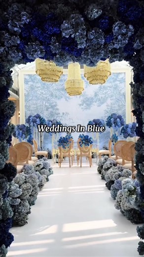 Stunning Blue Wedding Decor Ideas for Timeless Elegance