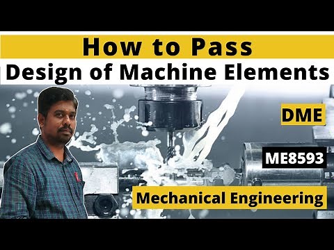 How to Pass Design of Machine Elements in 20 minutes| DME| ME6503 & ME8593| Tamil
