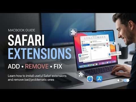 Add and Remove Safari Extensions on MacBook | Full Tutorial