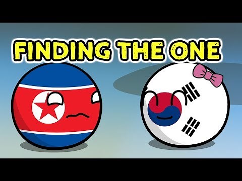 North Korea is alone - Countryballs