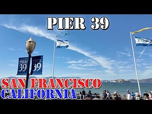 Pier 39 - San Francisco - California - 4K Walking Tour