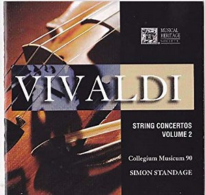 Vivaldi, Simon Standage, Collegium Musicum 90 - String Concertos Volume 2