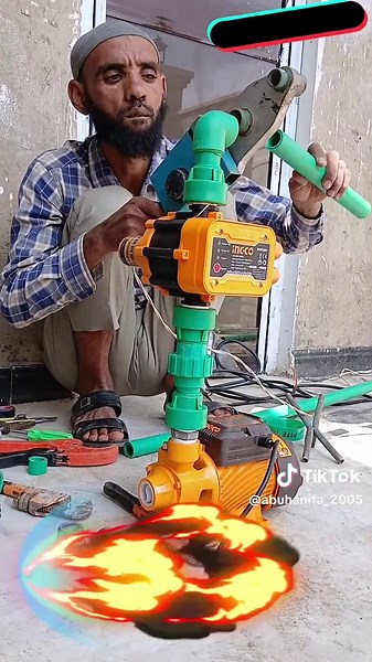 የፓምፕና የቡስተር ዝርጋታ ክፍል-2 Pump and Automatic Control Switch Installation-Part-2