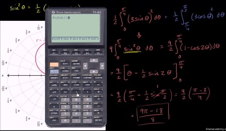 Evaluating definite integral with calculator