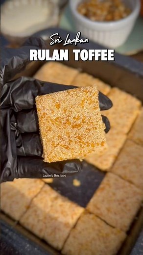 Childhood Favorite | Sri Lankan Rulan Toffee Recipe #rulantoffee #srilankanfood #food