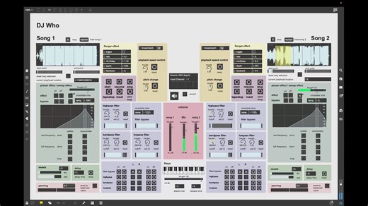 Max/MSP 8 Patches 可视化互动声音编程合集