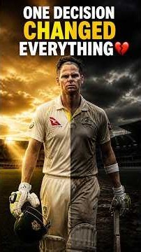 The Tragic Fall Of Steve Smith 🤔 #cricket #stevesmith