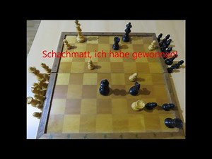Schach: Vier Onlinespiele von mir gespielt!