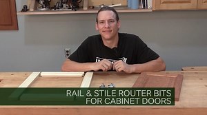 Watch How to Use Rail & Stile Bits for Cabinet Doors on Amazon Live