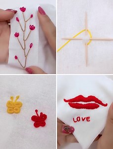 Simple DIY Hand Embroidery Tricks for Beginners :) | Simple Crafts