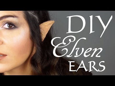 DIY: How to make Elven/Elf Ears