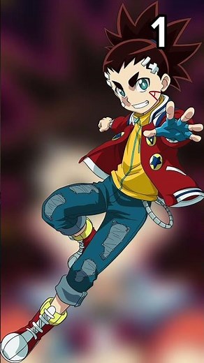 Ranking All Of Aiger Akabane Outfit In Beyblade Burst! #shorts #aigerakabane