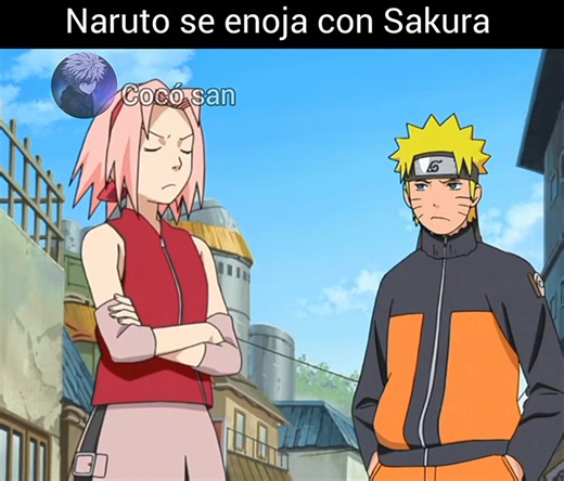 Naruto se enoja con Sakura #narutoshippuden | Coco San