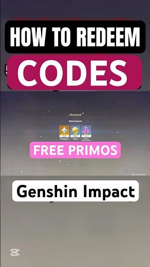 Genshin Impact: How to Redeem Codes? #genshinimpact #genshin #primogems #primogemscodes #genshinmeta