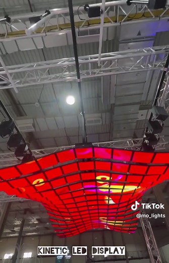 Mesmerizing Kinetic LED Display for Stunning Light Shows