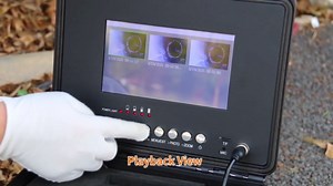 Sewer Camera,7" HD IPS Screen Drain Camera with DVR Distance Marker,23MM 12PC Lights IP68 Waterproof Borescope Drain Pipe Endoscope 32GB Card,for Plumbers and Homeowners (23MM Camera/20M)