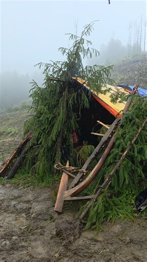 Living Through Heavy Rain in a Remote Himalayan Village of Nepal | Authentic Rural Life #villagelife