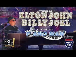 🎹 Piano Man: America's Favorite Billy Joel & Elton John Tribute | Kyle Martin Live in Las Vegas