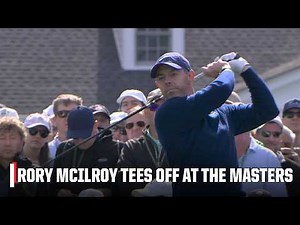 Rory McIlroy tees off at the 2026 Masters Tournament ⛳️ | The Masters