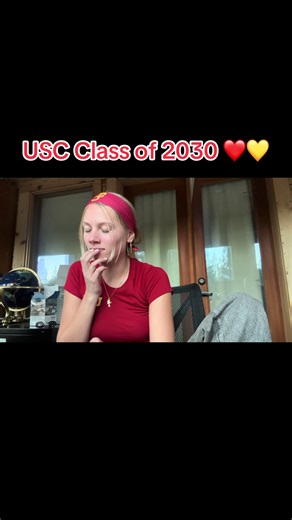 so excited to be a Trojan!! @usc ❤️💛 | USC University