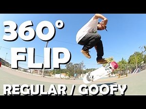 HOW TO DO A 360 FLIP - BASIC LESSON - SKATEBOARD