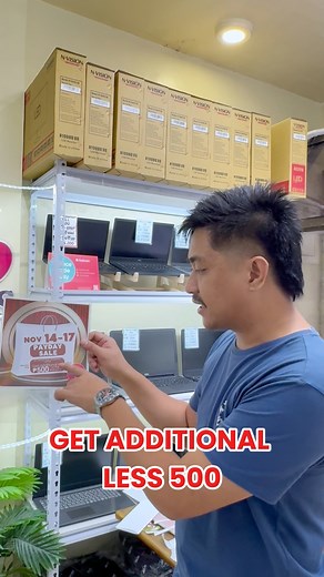 2.3K views · 61 reactions |  PAYDAY SALE!  November 14 – 17, 2025 Get ₱500 OFF on the final price PLUS a FREE cooling pad for every purchase of brand new or surplus laptops!  Available in all branches: Mati City – FB: Lexa Computer Trading Panabo City – FB: Panabo Computer Store Pantukan – FB: Barataong Laptop sa Pantukan Tagum City – FB: Tagum Computer Store Nabunturan – FB: KNA Computer Parts  Call: 0938 869 4778 for more info! | Niko Calicdan | Facebook
