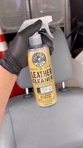 Deep clean and remove embedded grime and body oils from your leather with Leather Cleaner!💪 It may not look noticeable, but over time body oils and grime build up on your leather and cause it to look darker, feel sticky, and look dirty. With Leather Cleaner, you can easily knock off dirt, grime, and body oils within your leather to restore the original look and feel. Pair it with a horse hair cleaning brush to achieve the ultimate clean and get rid of even the toughest of grime. Rate this 50/50