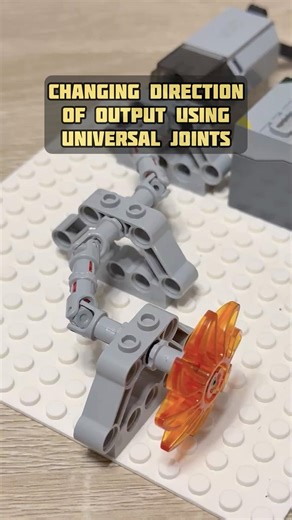 Changing Direction of Output Using Universal Joints