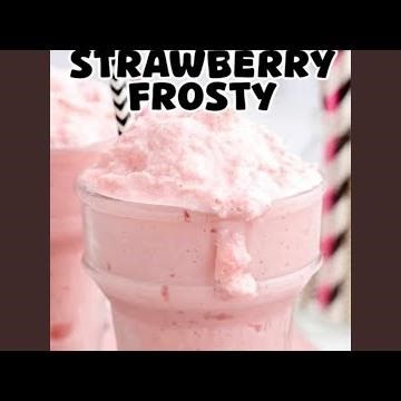Vanilla Strawberry Frosty