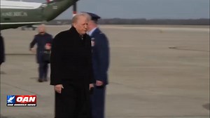 352K views · 25K reactions | President Trump has departed for the Dover Air Force Base, where he'll witness the transfer of the two Iowa National Guardsmen and the civilian interpreter who were killed in Syria. Watch OAN Live here: https://live.oann.com/home.ktv?utm_source=socials&utm_medium=social+media&utm_campaign=fb | One America News Network | Facebook