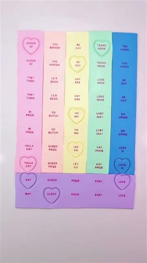 Queer Hearts Silk Screen & Cutter #polymerclaytutorial #polymerclaytools #valentine #clayearrings