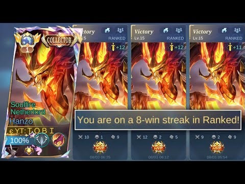 BEST HANZO BUILD AND EMBLEM TO RANK UP FAST! (100% RECOMMENDED!) | TOBI MLBB