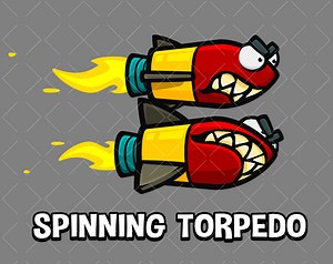 Spinning torpedo by Robert Brooks - gamedeveloperstudio.com