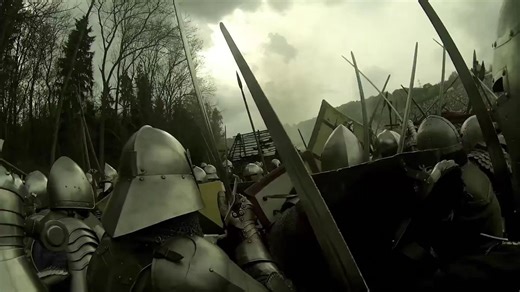 骑砍真人版！史诗级战斗第一人称视角