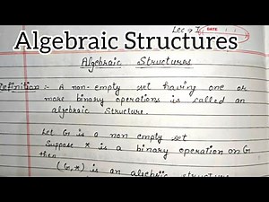 Algebraic Structures in Discrete Mathematics| Binary Operation | Binary Composition | Group Theory