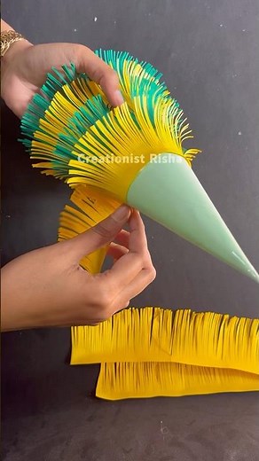 Christmas Tree Making Using Paper #shorts #youtubeshorts #viralshorts #christmas #diy #craft